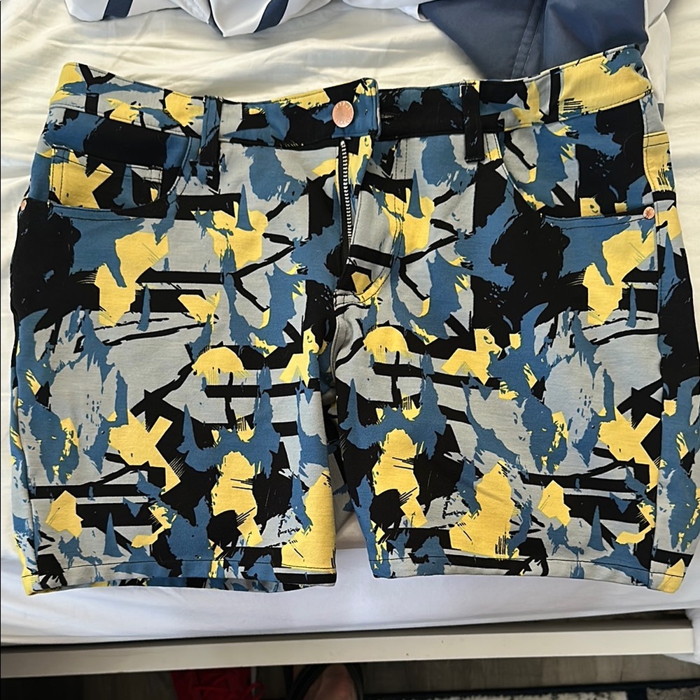 Steele (St33le) Abstract Print Men’s Shorts